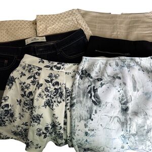 Multiple Shorts and Skirts